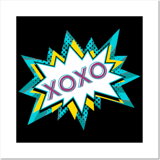 Retro XOXO Graphic Tee! Posters and Art